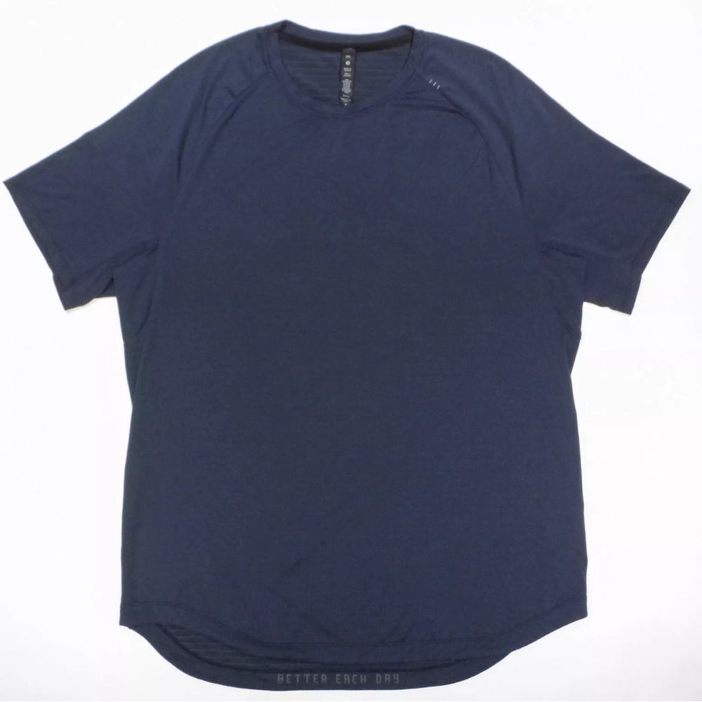 Lululemon drysense navy ss shirt